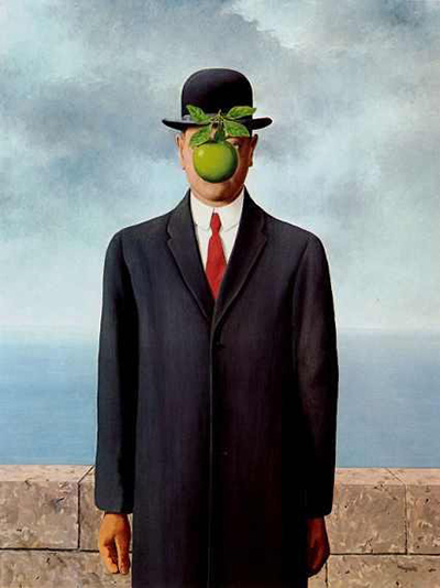 Der Sohn des Menschen Rene Magritte